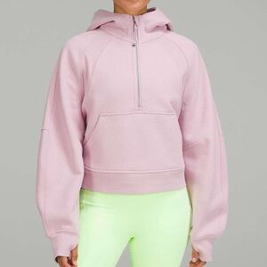 Lululemon Pink Peony Scuba Hoodie